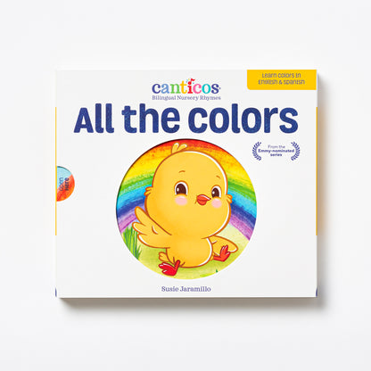 All the Colors / De Colores, Flip & Play Bilingual Book