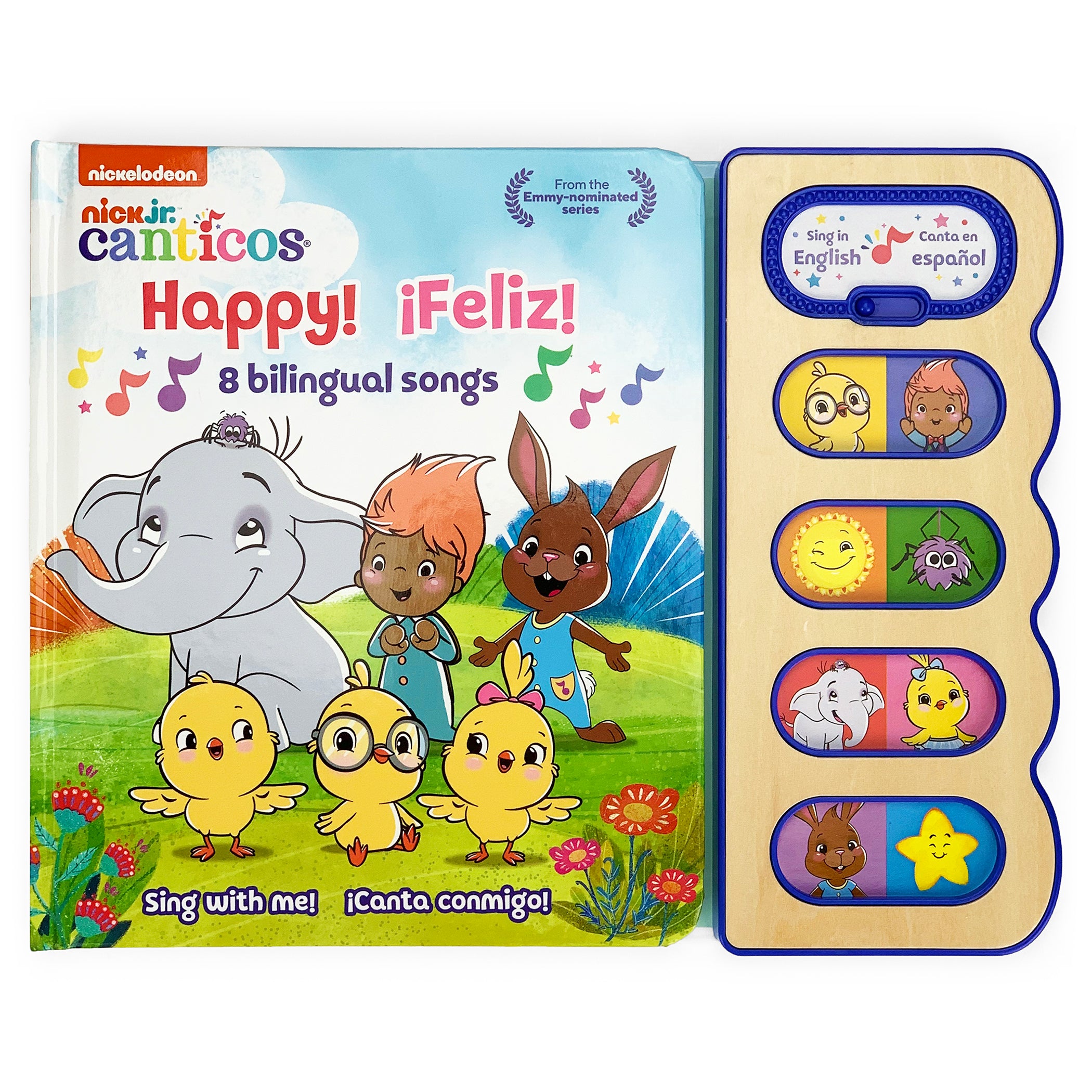 Happy! ¡Feliz! 8 Bilingual Songs Book