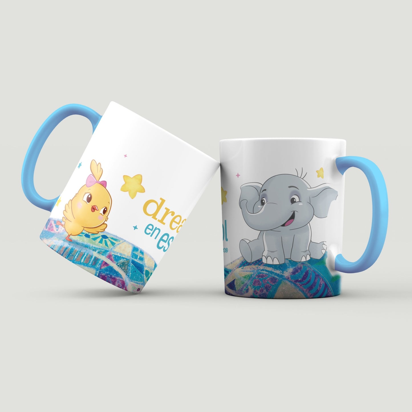 "I Dream in Español" Kiki & Benji Mug