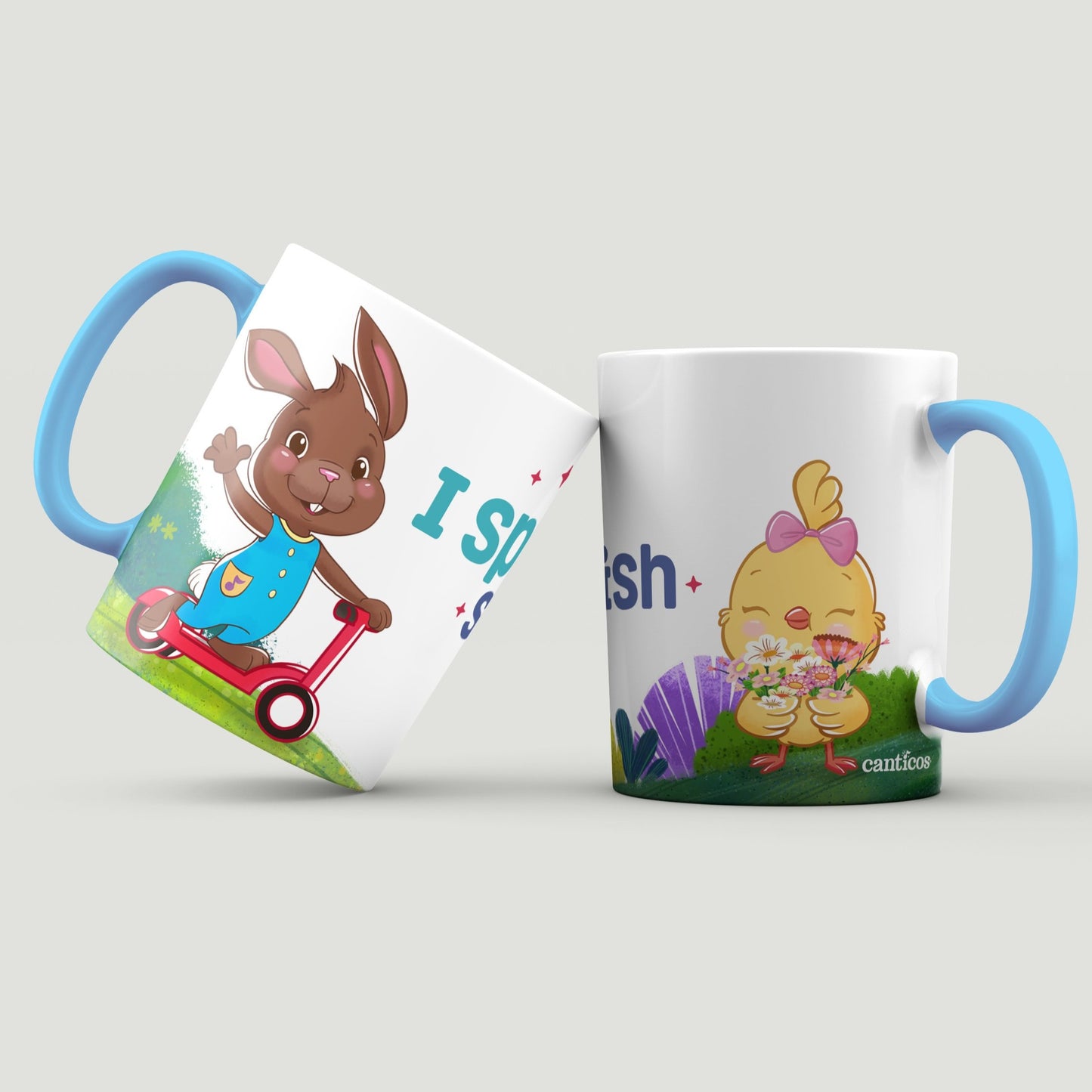 "I speak spanglish" Sammy & Kiki Mug