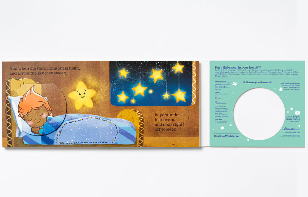 Bilingual Nursery Rhymes Collection Bundle - Flip and Play books!
