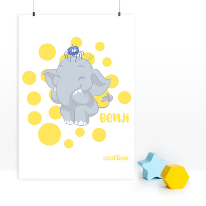 Benji Poster - Yellow