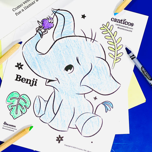 Canticos Printable Coloring Book – 22 Pages of Canticos Fun!