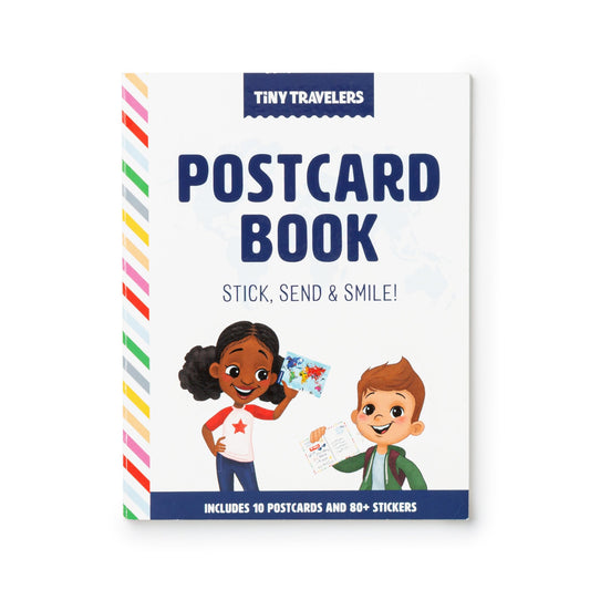 Postcard Book: Stick, Send & Smile!