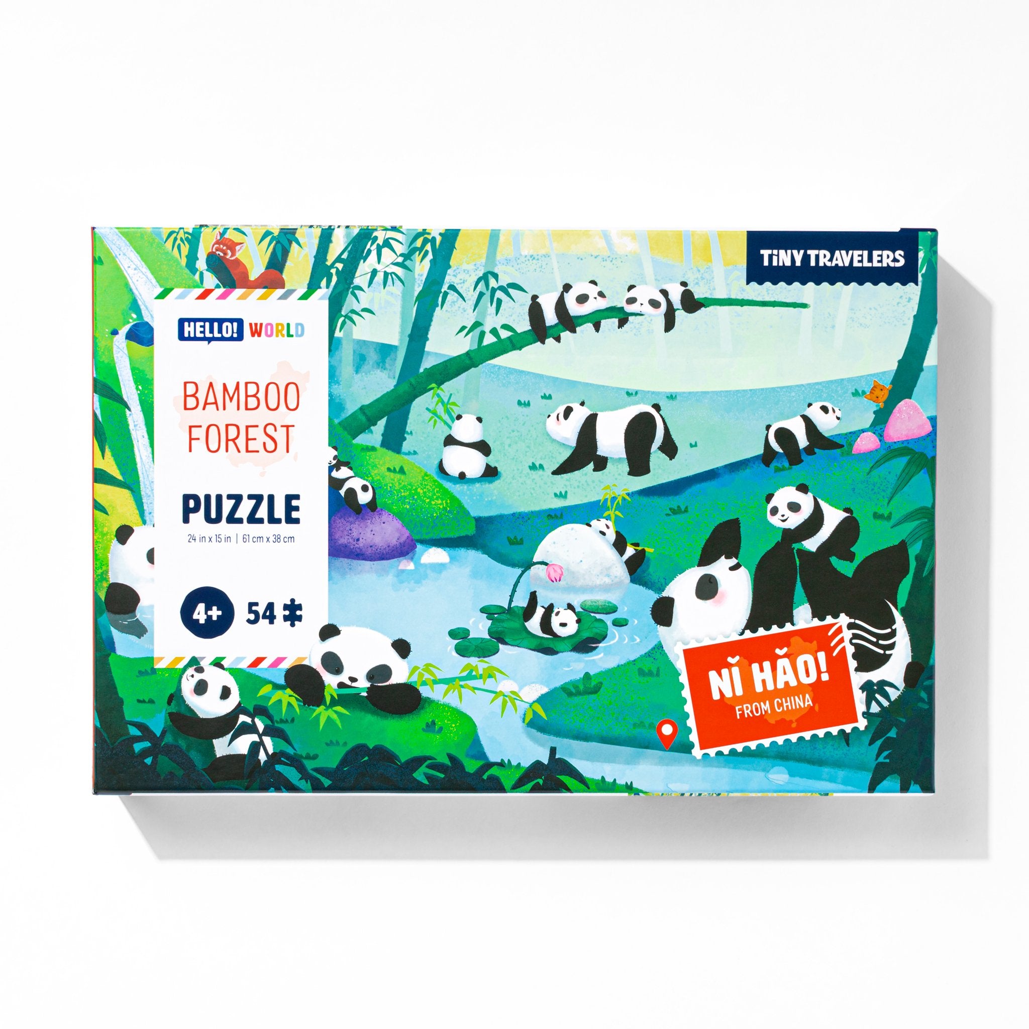 Tiny Travelers Puzzle: Bamboo Forest – Canticos World