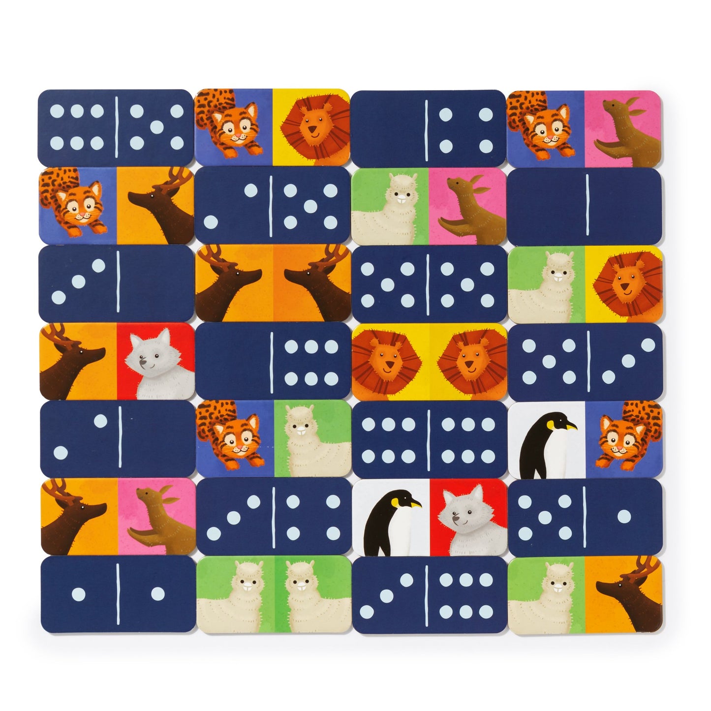 Tiny Travelers Dominoes: Animal Adventures