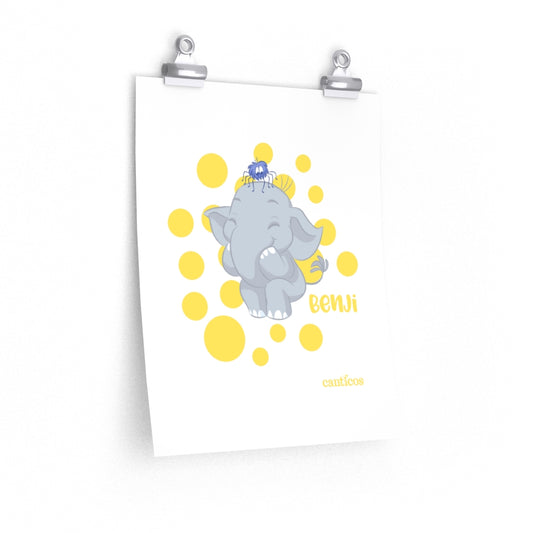 Benji Poster - Yellow