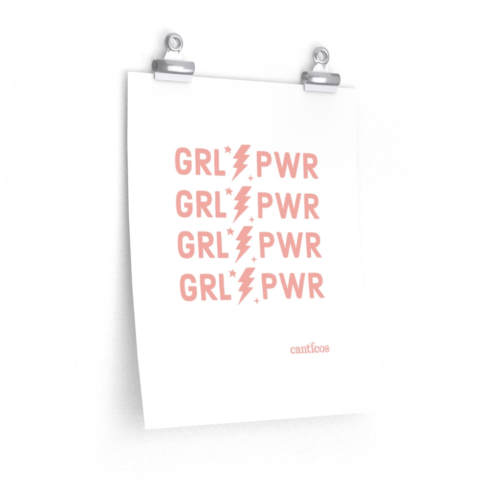 Girl Power - Pink Poster