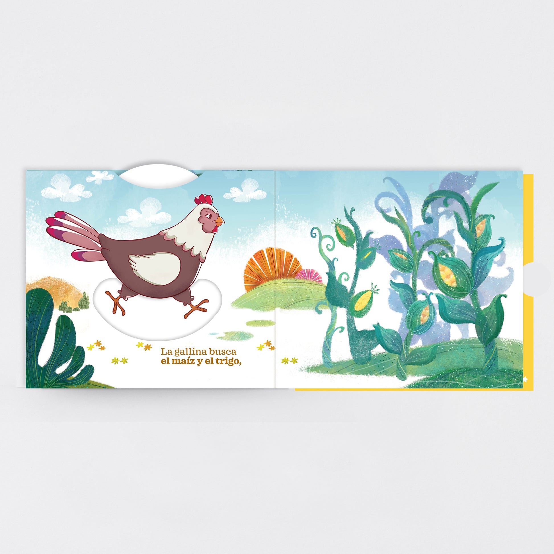 wheel gallina español