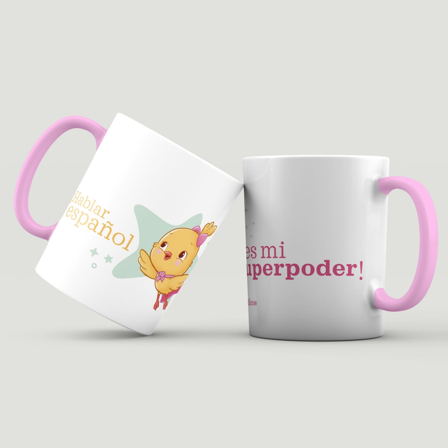 "Hablar español es mi super poder" Kiki Mug