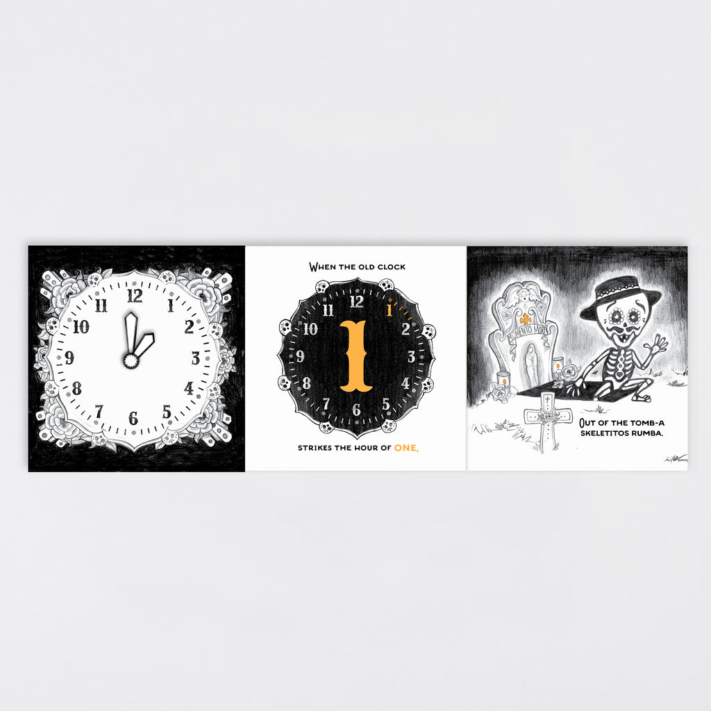 Skeletitos Make Every Moment Count Board Book